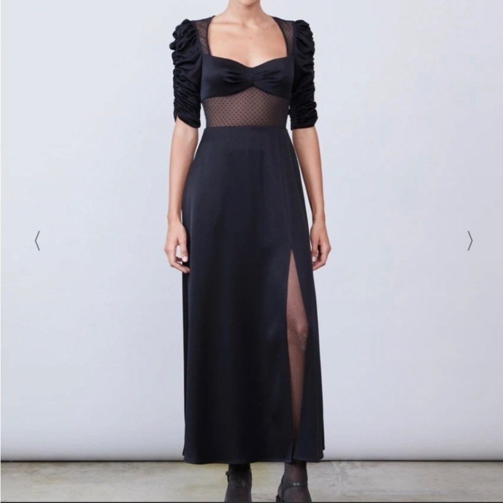 ABS Designer Joanna Black  Dressing size 6. Beautiful detail!